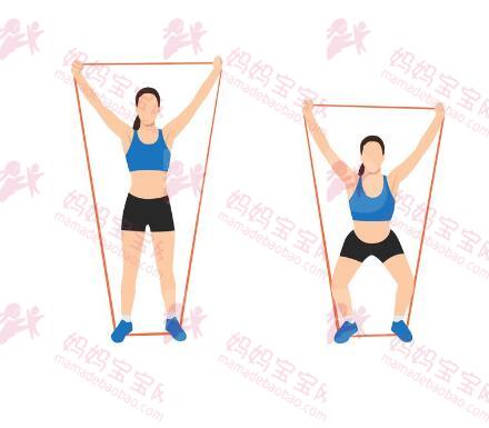 告别耸肩、驼背！居家8款「长版弹力带」美背训练：弓箭手划船、过头深蹲⋯