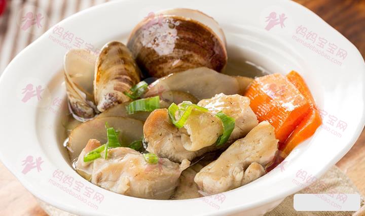 产后这样补：牛蒡蛤蛎鸡汤