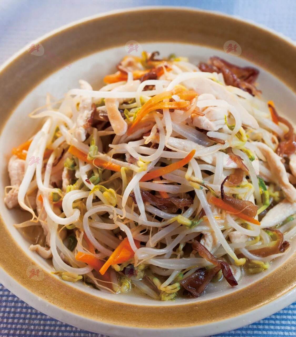 产后私房菜，味噌豆芽猪肉丼