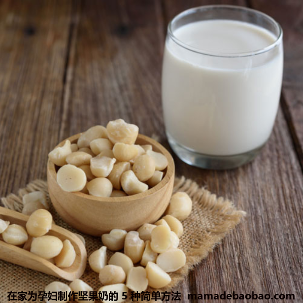 在家为孕妇制作坚果奶的 5 种简单方法
