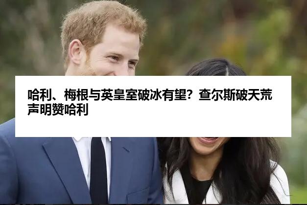 哈利、梅根与英皇室破冰有望？查尔斯破天荒声明赞哈利