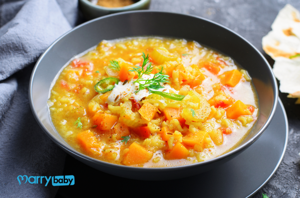 9个月大的儿童粥