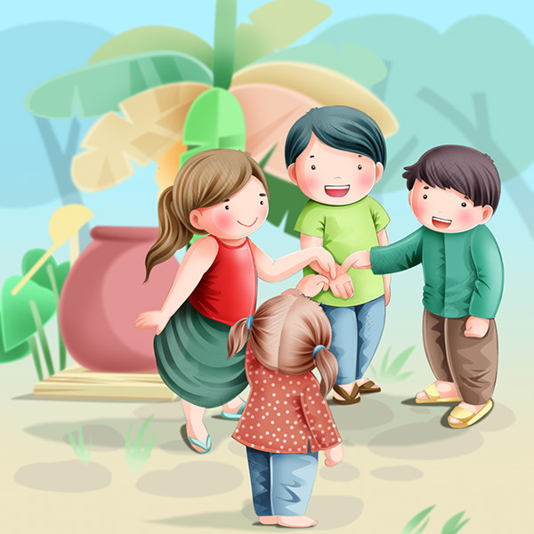 学龄前儿童的20种民间游戏既有趣又有用