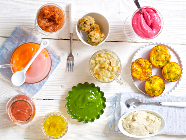 6个月大的婴儿的饮食,快速成长