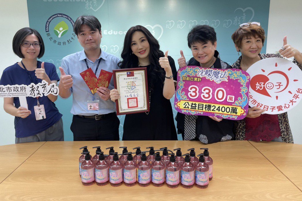 弱势学童吃不饱沈嵘直接找上教育局「捐十万餐费」