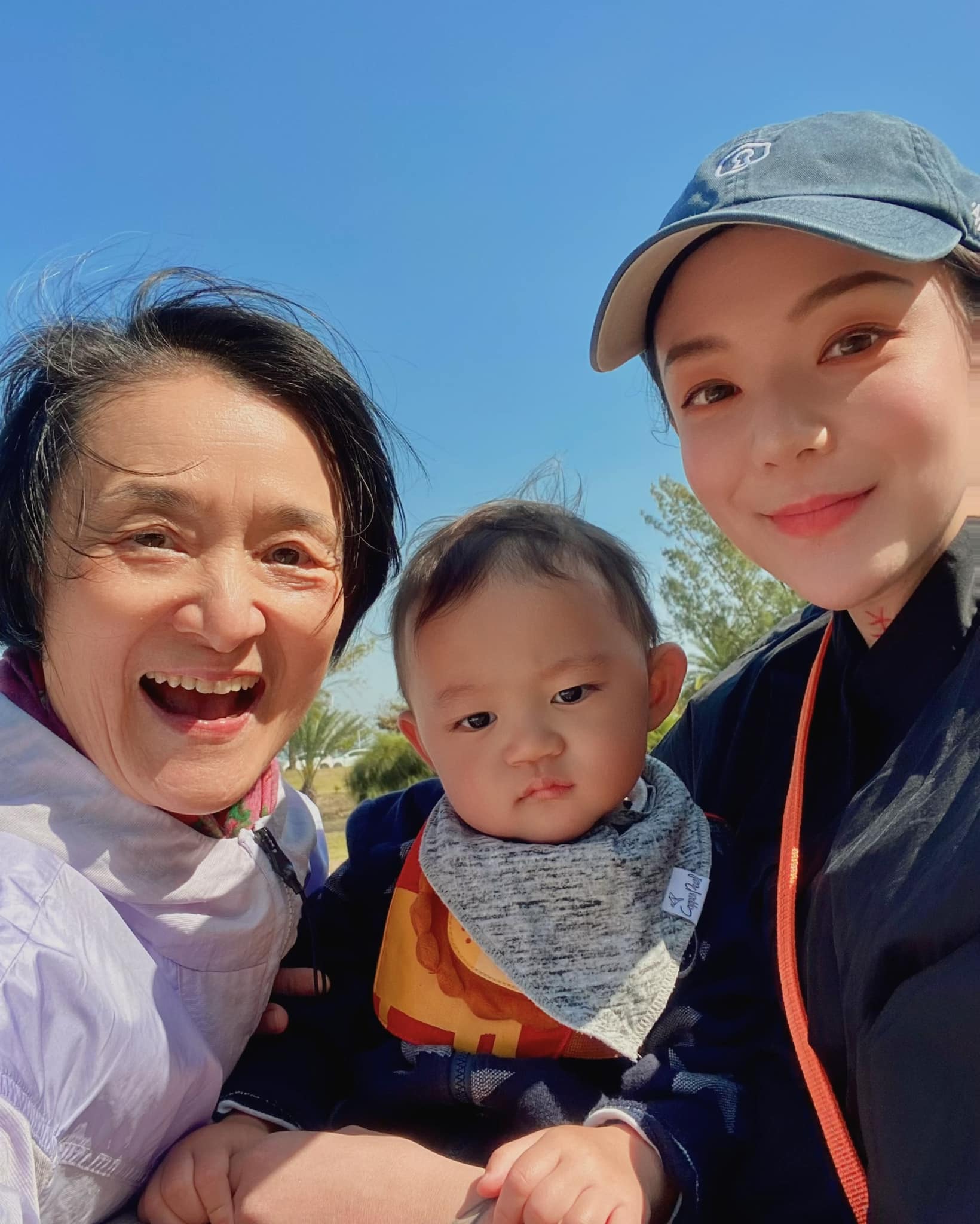 欧阳靖与日籍老公见面就被称作「一家团圆」?「