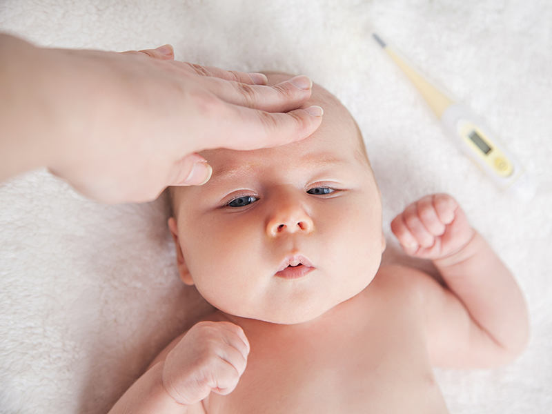 宝宝发烧怎么么办？新生儿基本3QA
