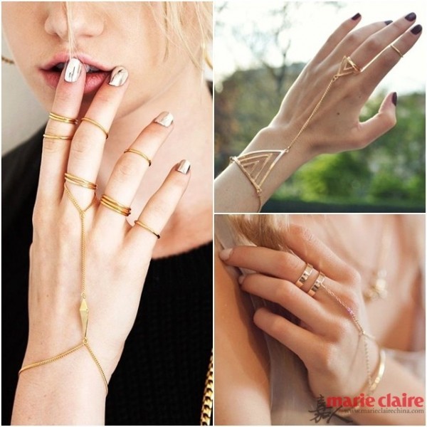 立夏美翻天 一条连指手链就足够