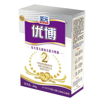 圣元奶粉二段价格表