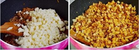 土豆番茄牛肉炸酱面