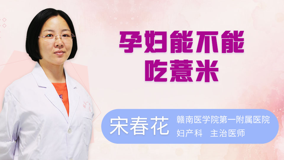 孕妇能不能吃薏米