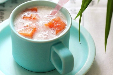 吃木瓜更丰胸的三种方法，木瓜牛奶的做法原来这么简单