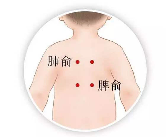 宝宝发烧艾灸哪个部位