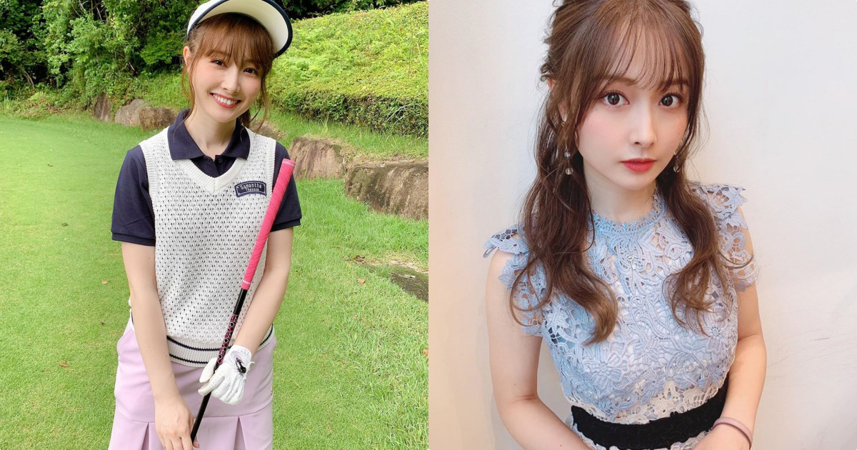 高尔夫球场「超气质甜美娇小正妹」「迷人的疗癒笑容」让球友都动心！