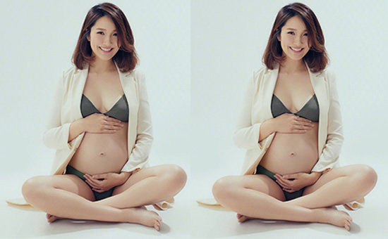 李亚男怀孕大肚照 李亚男性感写真及真空照有料