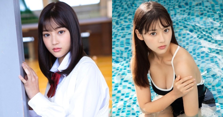 发育惊人！18岁美少女「光野有菜」最新写真曝光！褪去制服「胸器」超有肉