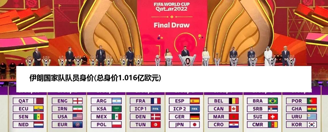 伊朗国家队队员身价(总身价1.016亿欧元)