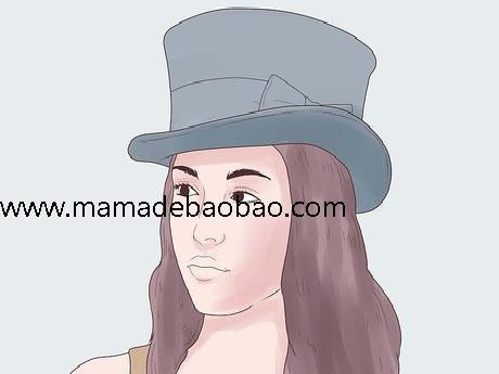 4种方法来戴帽子 - （春夏戴帽）