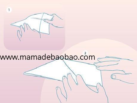 4种方法来折便条 -(基本的正方形便条)