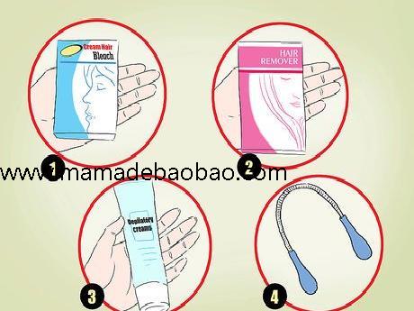 5种方法来脱唇毛（女孩）电针或者激光脱毛法