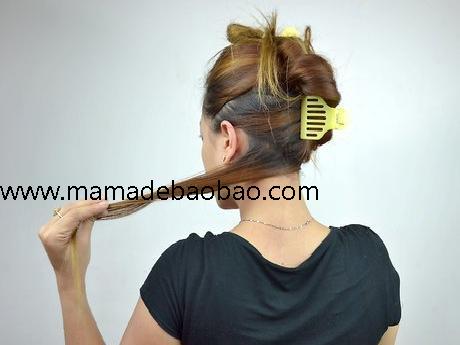 如何用直发器拉直头发: 15 步骤（拉直前的准备工作）