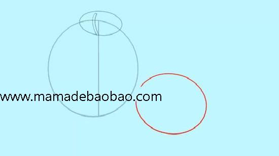 3种方法来画苹果 - （卡通苹果）