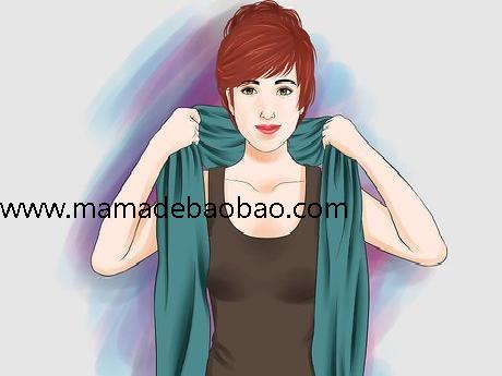 10种方法来围围巾（摩登单圈系法）