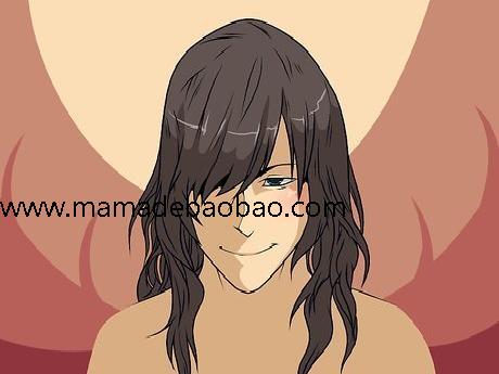 6种方法来画动漫人物的头发（男性动画人物）