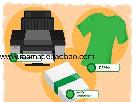 3种方法来在空白T恤上印制图案（使用模板）