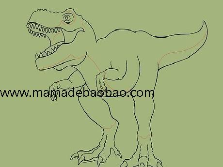 5种方法来画恐龙 -（剑龙）