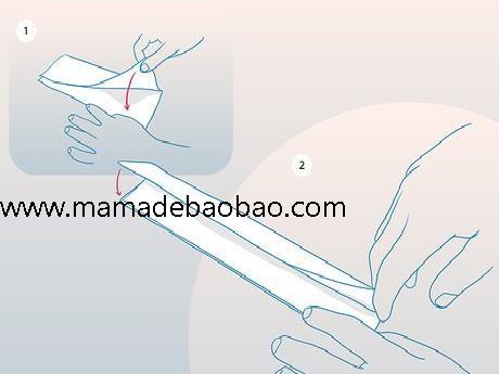 4种方法来折便条 -(基本的正方形便条)