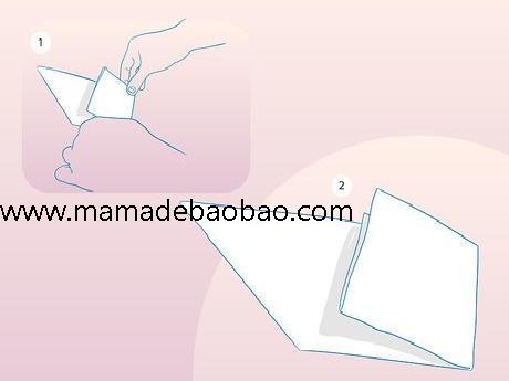 4种方法来折便条 -(基本的正方形便条)