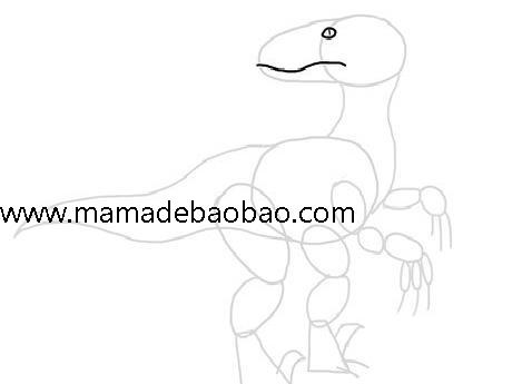 5种方法来画恐龙 -（剑龙）