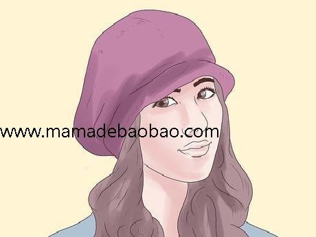 4种方法来戴帽子 - （春夏戴帽）