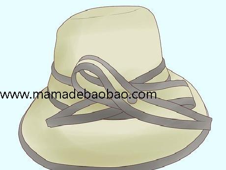 4种方法来戴帽子 - （春夏戴帽）