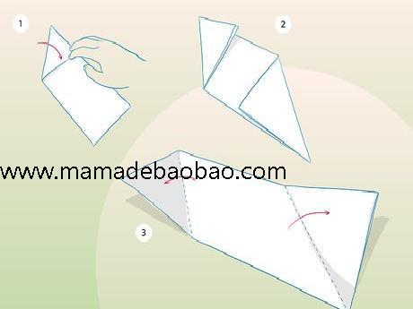 4种方法来折便条 -(基本的正方形便条)