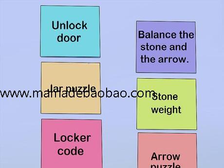 如何设计密室逃脱游戏(设计草图)