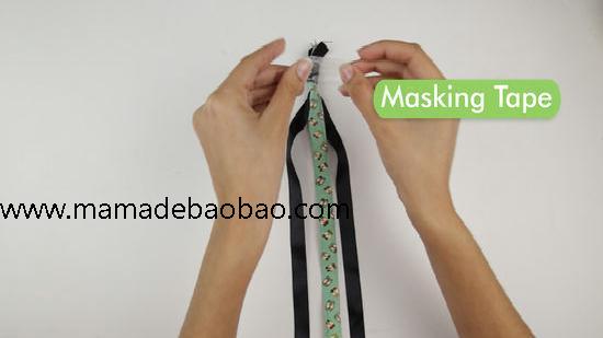 4种方法来编出麻花式样（事先准备）