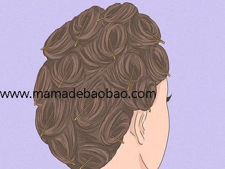 3种方法来做小卷发（做传统的小卷发）