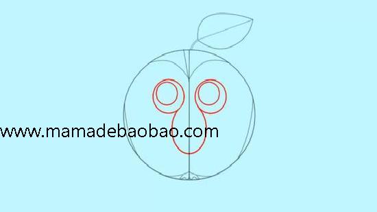 3种方法来画苹果 - （卡通苹果）