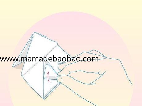 4种方法来折便条 -(基本的正方形便条)