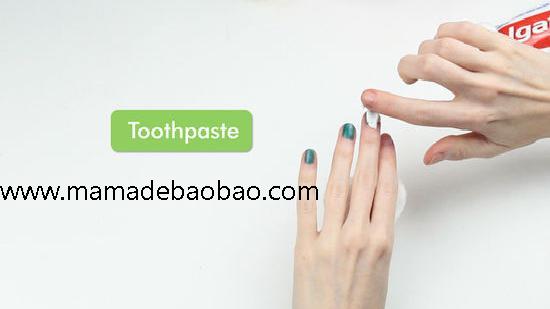 3种方法来不用洗甲水去掉指甲油（使用家居用品）