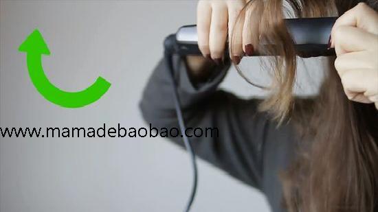 3种方法来用直板夹做出波浪卷发（重复做出卷发圈）