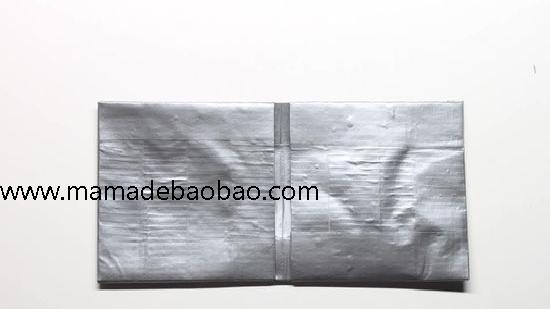 3种方法来用胶带做钱包（钱包包体）
