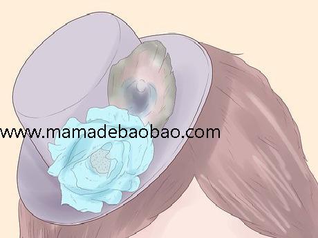 4种方法来戴帽子 - （春夏戴帽）