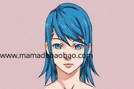 6种方法来画动漫人物的头发（男性动画人物）