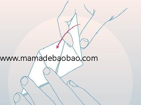 4种方法来折便条 -(基本的正方形便条)