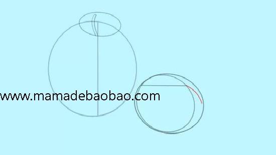 3种方法来画苹果 - （卡通苹果）