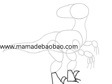 5种方法来画恐龙 -（剑龙）