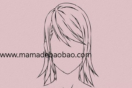 6种方法来画动漫人物的头发（男性动画人物）